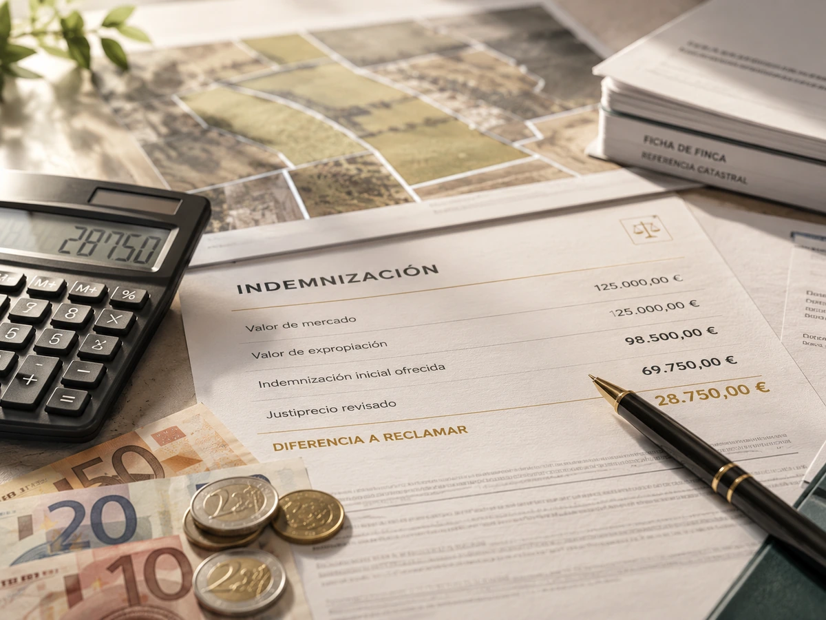 Calculadora y planos para revisar el justiprecio