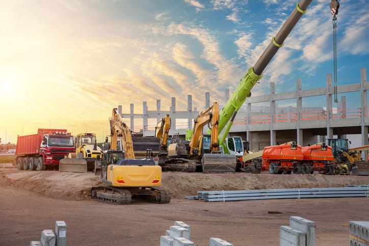 Expropiación por obra pública maquinaria de construcción